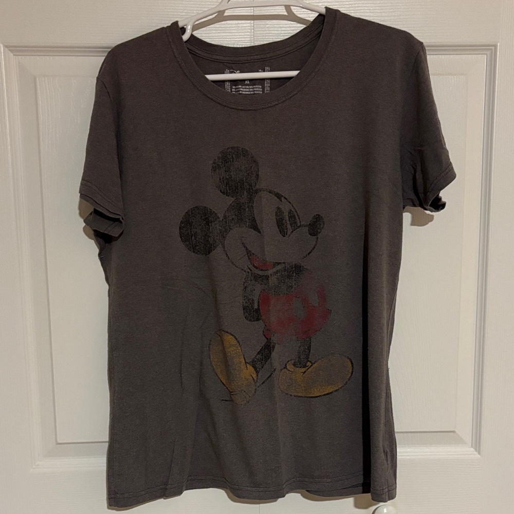 Disney Mickey Mouse Tee - Charcoal